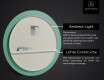 Moderne badkamer spiegel met led verlichting L97 #3