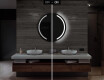 Moderne badkamer spiegel met led verlichting L97 #5