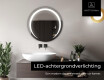 Moderne badkamer spiegel met led verlichting L98 #5