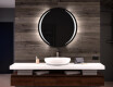 Moderne badkamer spiegel met led verlichting L99