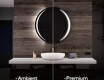 Moderne badkamer spiegel met led verlichting L99 #1