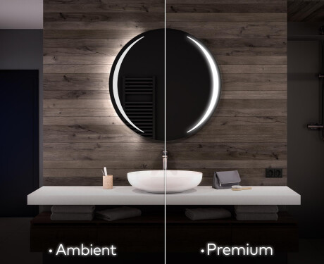 Moderne badkamer spiegel met led verlichting L99 #1