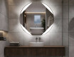 Moderne badkamer spiegel met led-verlichting L114