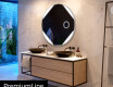 Moderne badkamer spiegel met led-verlichting L114 #4
