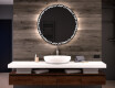Moderne badkamer spiegel met led-verlichting L115
