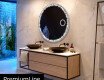 Moderne badkamer spiegel met led-verlichting L115 #4