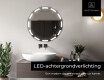 Moderne badkamer spiegel met led-verlichting L117 #5