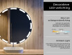 Moderne badkamer spiegel met led-verlichting L117 #4