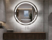 Moderne badkamer spiegel met led-verlichting L118