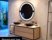 Moderne badkamer spiegel met led-verlichting L118 #4
