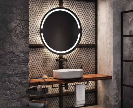 Moderne badkamer spiegel met led-verlichting L118 #9