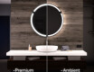 Moderne badkamer spiegel met led-verlichting L119 #1