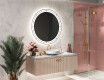 Moderne badkamer spiegel met led-verlichting L122 #10