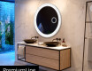 Moderne badkamer spiegel met led-verlichting L122 #4