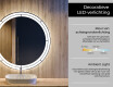 Moderne badkamer spiegel met led-verlichting L122 #4