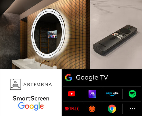 Moderne badkamer spiegel met led-verlichting L122 #8