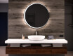 Moderne badkamer spiegel met led-verlichting L123
