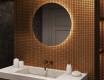 Moderne badkamer spiegel 70cm met koel LED-licht 7000K, warm licht 3000K of neutraal licht 4500K