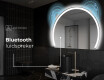 Moderne LED Halfcirkel Spiegel - Stijlvolle Verlichting voor Badkamer W222 #7