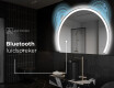 Moderne LED Halfcirkel Spiegel - Stijlvolle Verlichting voor Badkamer W222 #6
