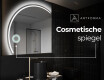 Moderne LED Halfcirkel Spiegel - Stijlvolle Verlichting voor Badkamer X223 #9