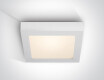 THEMELO plafondlamp 15 W 4000 K IP40 zwart