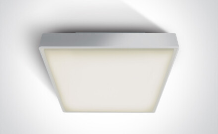 PIRNARI EA plafondlamp 2x12W E27 IP65 grijs