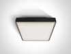 PIRNARI E plafondlamp 12 W E27 IP65 antraciet
