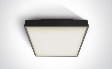 PIRNARI E plafondlamp 12 W E27 IP65 antraciet