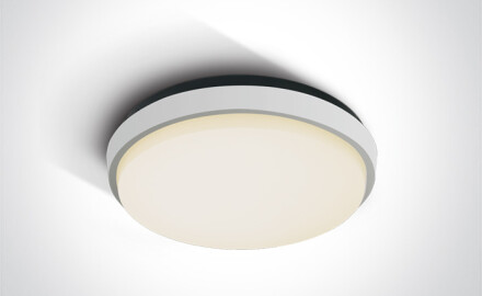 FASIDERI plafondlamp 20 W 3000 K IP54 antraciet