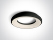 VELINA plafondlamp 21 W 3000 K IP65 antraciet