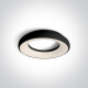 VELINA plafondlamp 21 W 3000 K IP65 antraciet #1