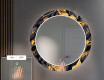 Rond verlichte decoratieve spiegel led voor de gang - Autumn Jungle #5