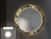 Rond verlichte decoratieve spiegel led voor de gang - Ancient Pattern #4