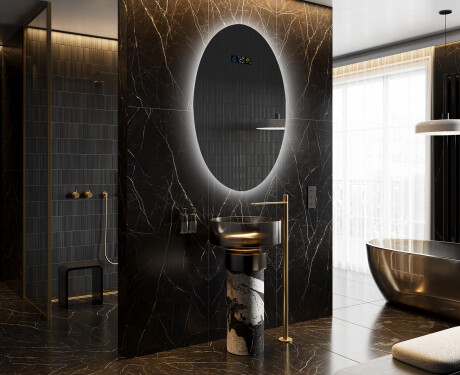 Moderne badkamer spiegel met LED-verlichting L226 #9