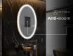 Moderne badkamer spiegel met LED-verlichting L227 #8