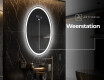Moderne badkamer spiegel met LED-verlichting L227 #6