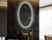 Moderne badkamer spiegel met LED-verlichting L228 #3