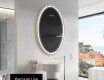Moderne badkamer spiegel met LED-verlichting L228 #4
