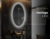 Moderne badkamer spiegel met LED-verlichting L228 #7