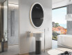 Moderne badkamer spiegel met LED-verlichting L228 #9