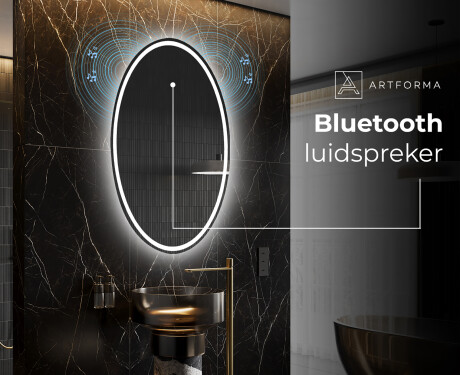 Moderne badkamer spiegel met LED-verlichting L228 #5