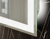 Verticaal moderne badkamer spiegel met LED-verlichting L01 #7