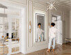 Verticaal moderne badkamer spiegel met LED-verlichting L11 #5