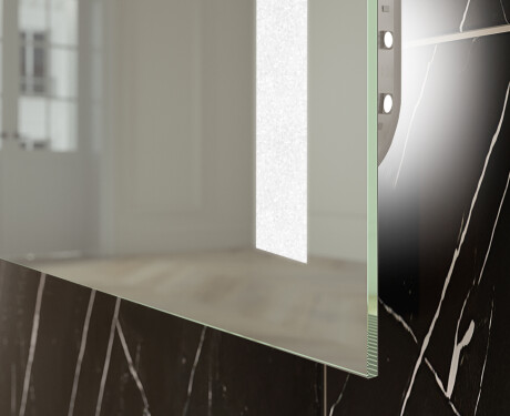 Verticaal moderne badkamer spiegel met LED-verlichting L11 #8