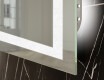 Verticaal moderne badkamer spiegel met LED-verlichting L15 #8
