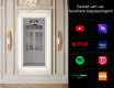 Verticaal moderne badkamer spiegel met LED-verlichting L57 #2