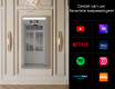 Verticaal moderne badkamer spiegel met LED-verlichting L12 #2