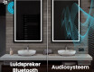Verticaal moderne badkamer spiegel met LED-verlichting L12 #7