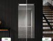 Verticaal moderne badkamer spiegel met LED-verlichting L12 #9